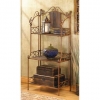 Rustic Baker's Rack Shelf