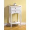 White Table with 2 Drawers